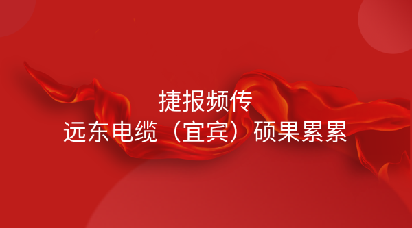 捷報頻傳 | 麻豆直播下载网站電纜（宜賓）碩果累累